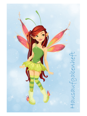 Hausaufgabenheft Fee