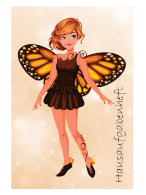 Hausaufgabenheft Fee