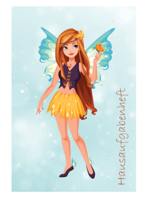 Hausaufgabenheft Fee