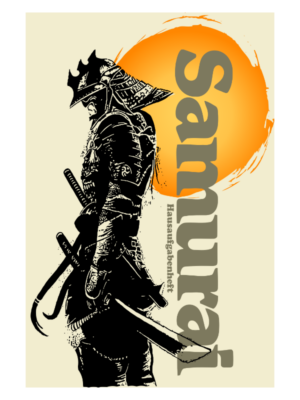 Hausaufgabenheft - Samurai Rüstung