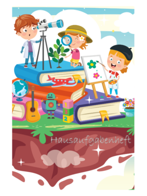 Hauaufgabenheft fliegende Insel