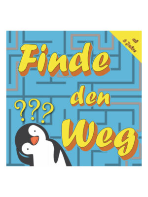 Rätselbuch Finde den Weg
