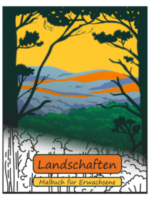 Cover Malbuch - Landschaften