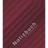 Notizbuch - Oval (Bordeaux)