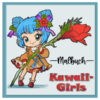 Malbuch Kawaii-Girls