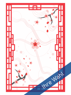 Aufgabenheft Japan Kirschblüte, Weiß