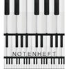 Notenheft Klaviertasten Notenheft Klaviertasten