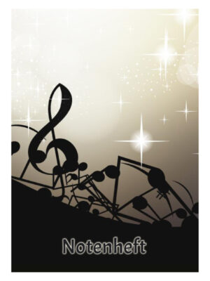 Notenheft Notenschlüssel